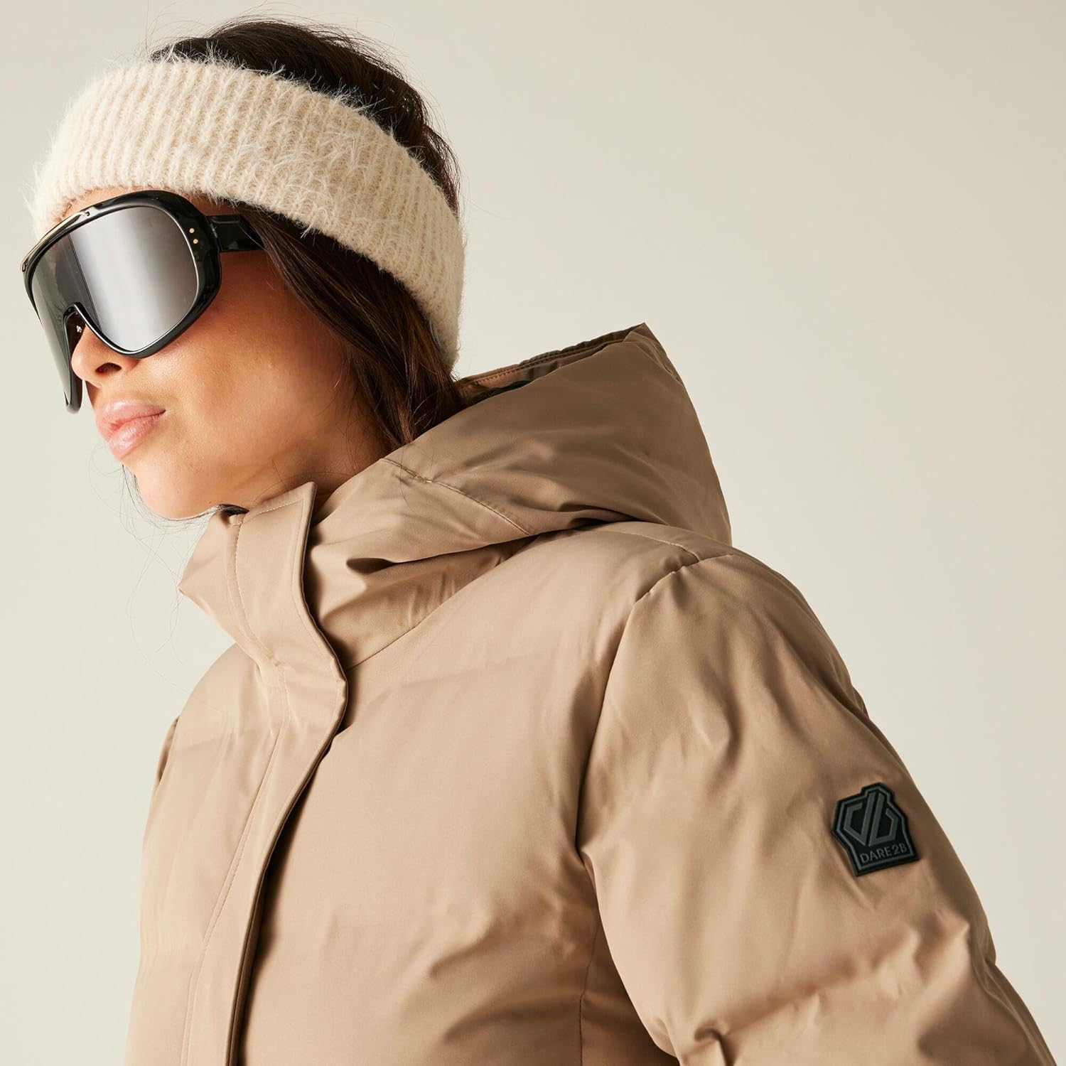 Dare 2b womens Womens Wander Waterproof Padded Longline Jacket