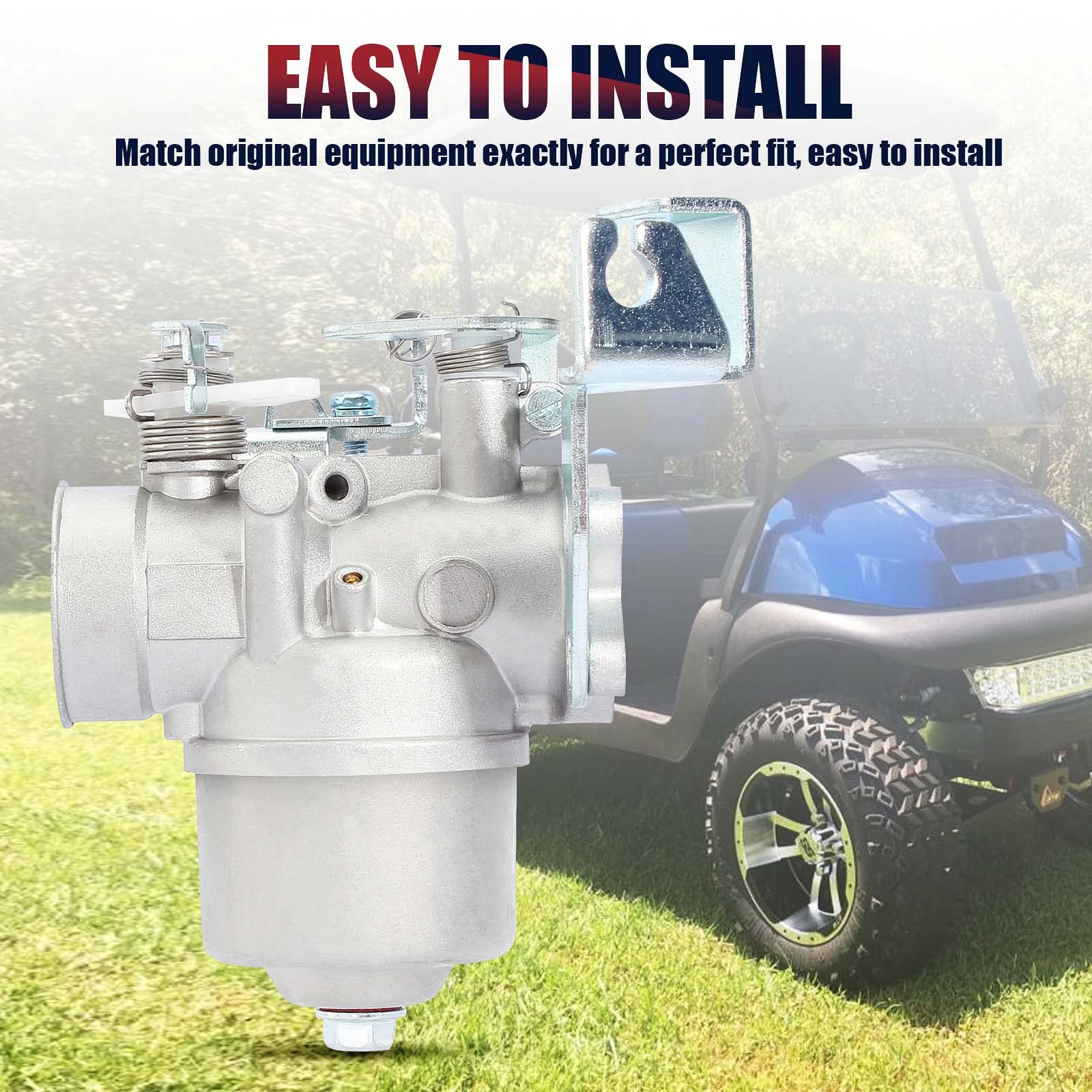 QAZAKY G2 Golf Cart Carburetor Replacement for Yamaha G14 G11 G9 G8 G5 Carb J38-14101-00 J38-14101-01 J38-14101-02 JN3-14101-00 JN3-14101-10 1985 1986 1987 1988 1989 1990 1991 1992 1993 1994 1995 1996