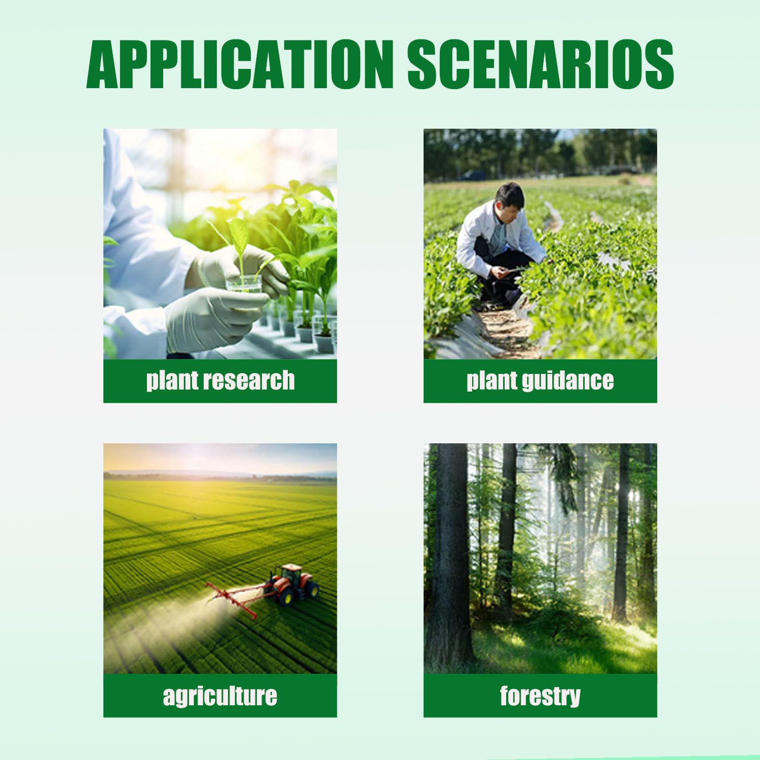 Medidor portátil de clorofila SPAD, analizador de nitrógeno foliar con Almacenamiento y exportación de Datos para monitoreo de Cultivos PlantChlorophyllAnalyzer