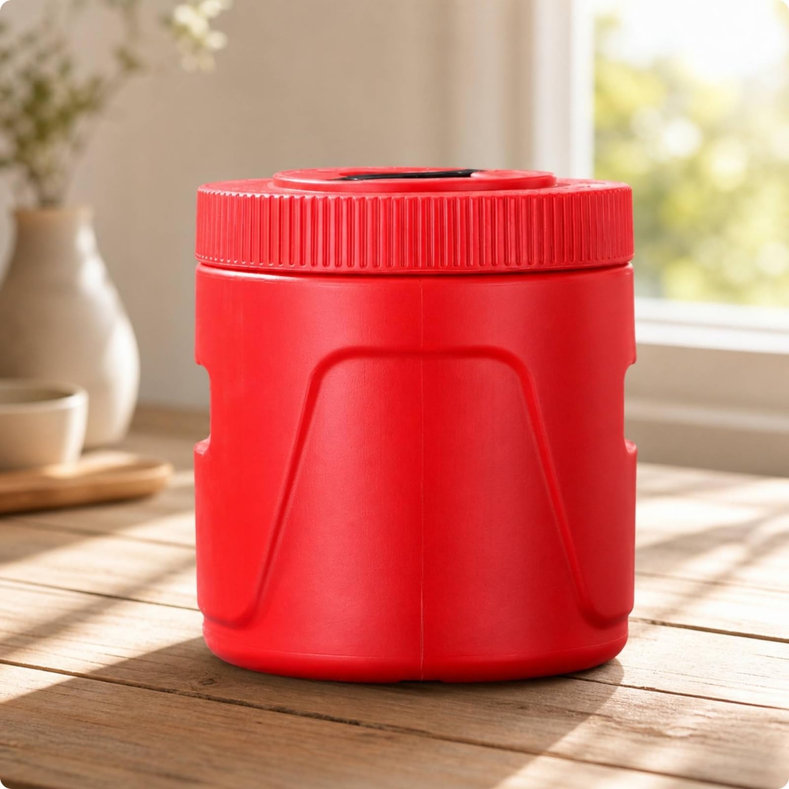Recipiente Térmico Aislado Cubo Térmico Contenedor Isotérmico Depósito Conservador Material PP y PU con Inserto de Acero para Mantener y Frío por, 30L
