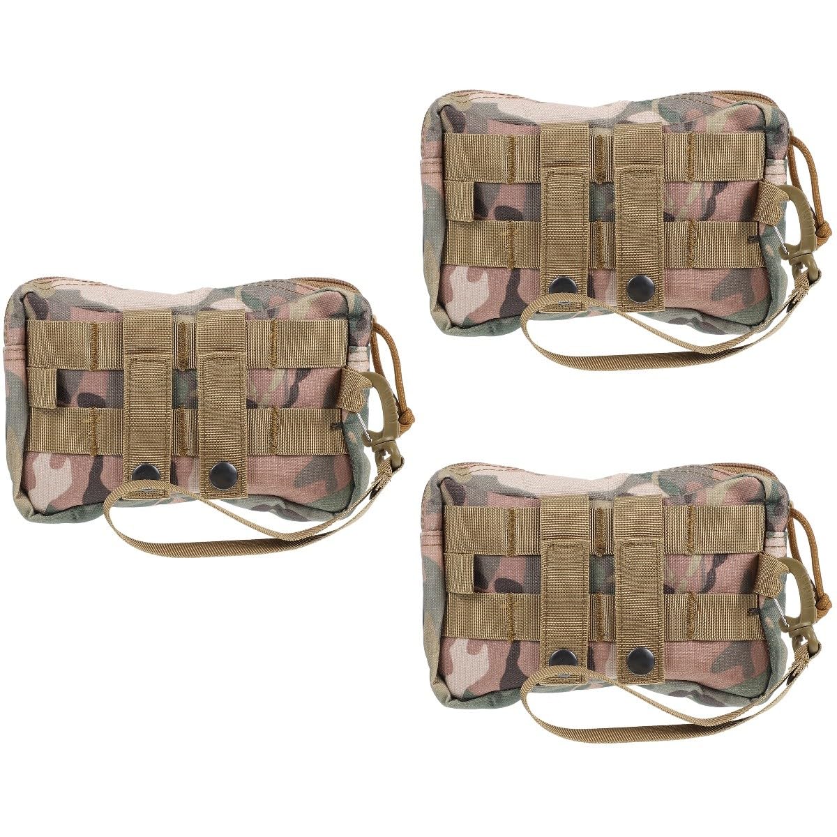 BESPORTBLE Riñonera de 3 Piezas Bolsa de Almacenamiento para Deportes al Aire Senderismo Correr Y Viajes.