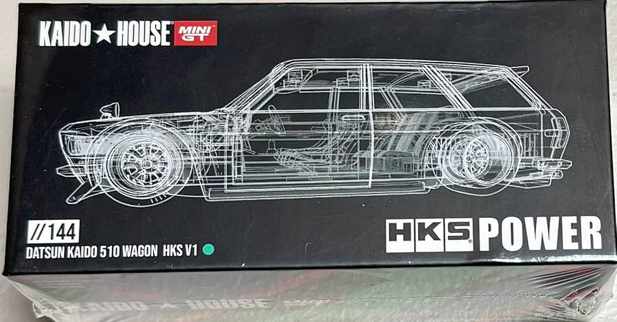 Amazon.com: 1:64 (3 inches) Scale Datsun KAIDO 510 Wagon HKS V1