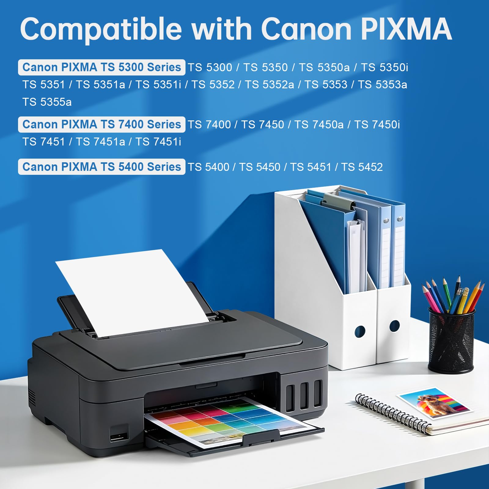 ColoWorld Druckerpatronen 560 561 XL Multipack – Kompatibel mit Canon 560 561 / PG-560XL CL-561XL – Bis zu 1350 Seiten-Für Pixma TS5350i TS5350a TS5350 TS5351 TS5352 TS5353 TS7450i TS7450 TS7451