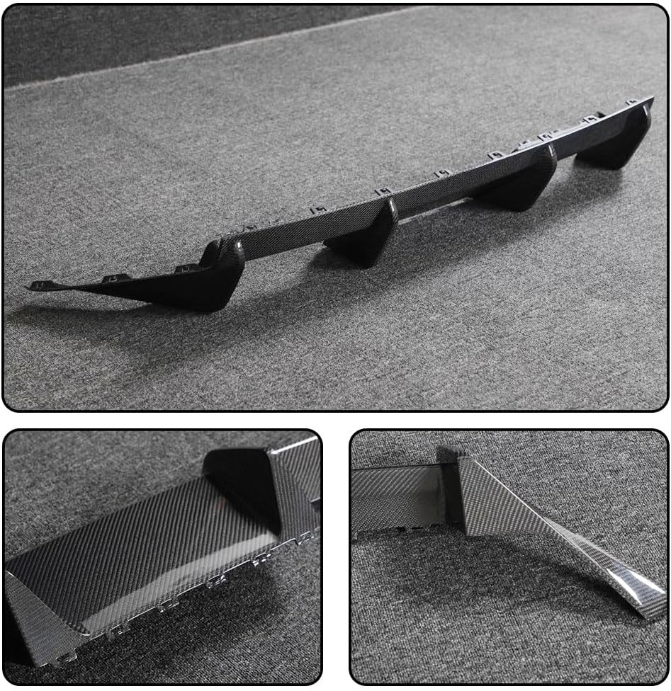 M2 G87 Carbon Fiber Rear Diffuser for BMW G87 M2 Base Coupe 2 Door 2022-2024 Lower Bumper Lip Spoiler Valance Protector Body Kit Factory Outlet