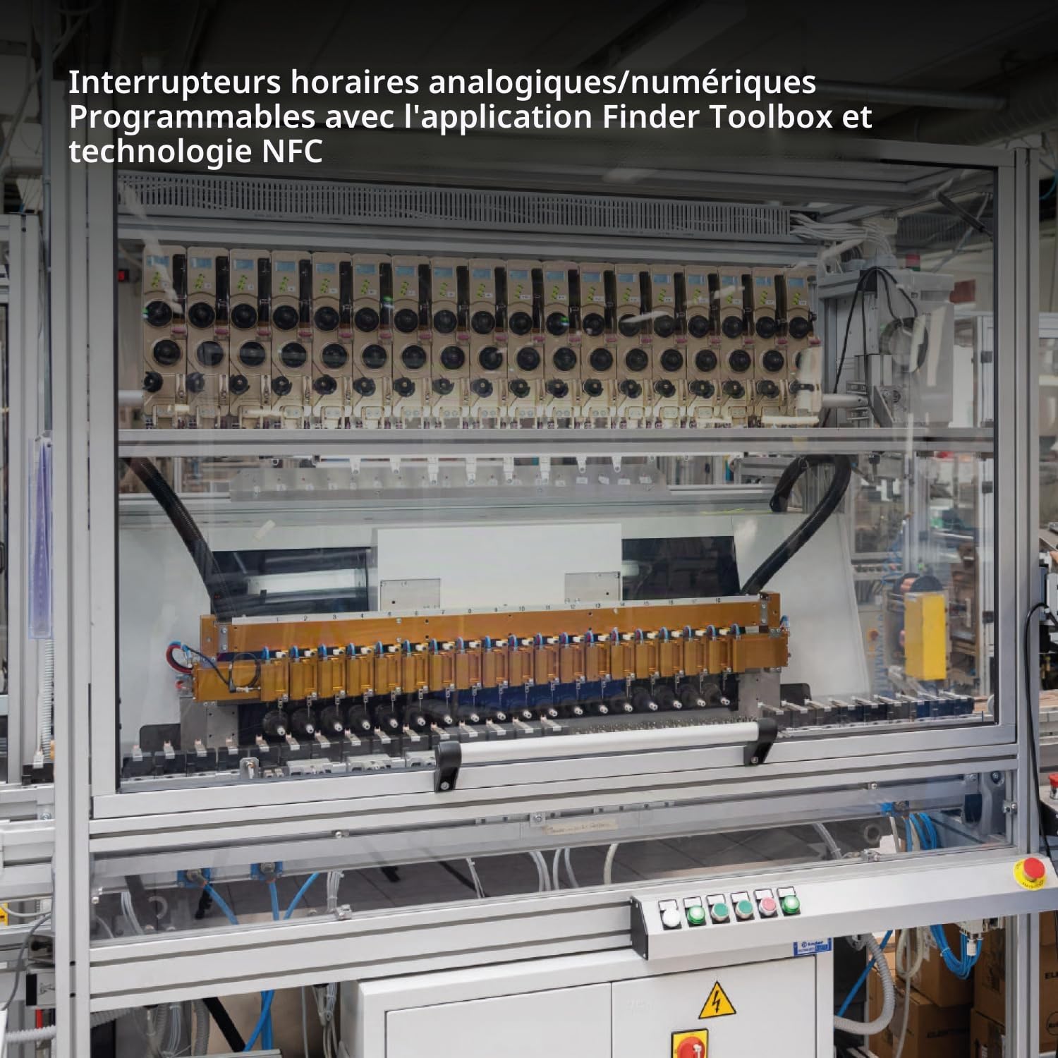 Finder 120182300000PAS Interrupteur horaire 24 h mécanique avec Inverseur 16 A 230 V