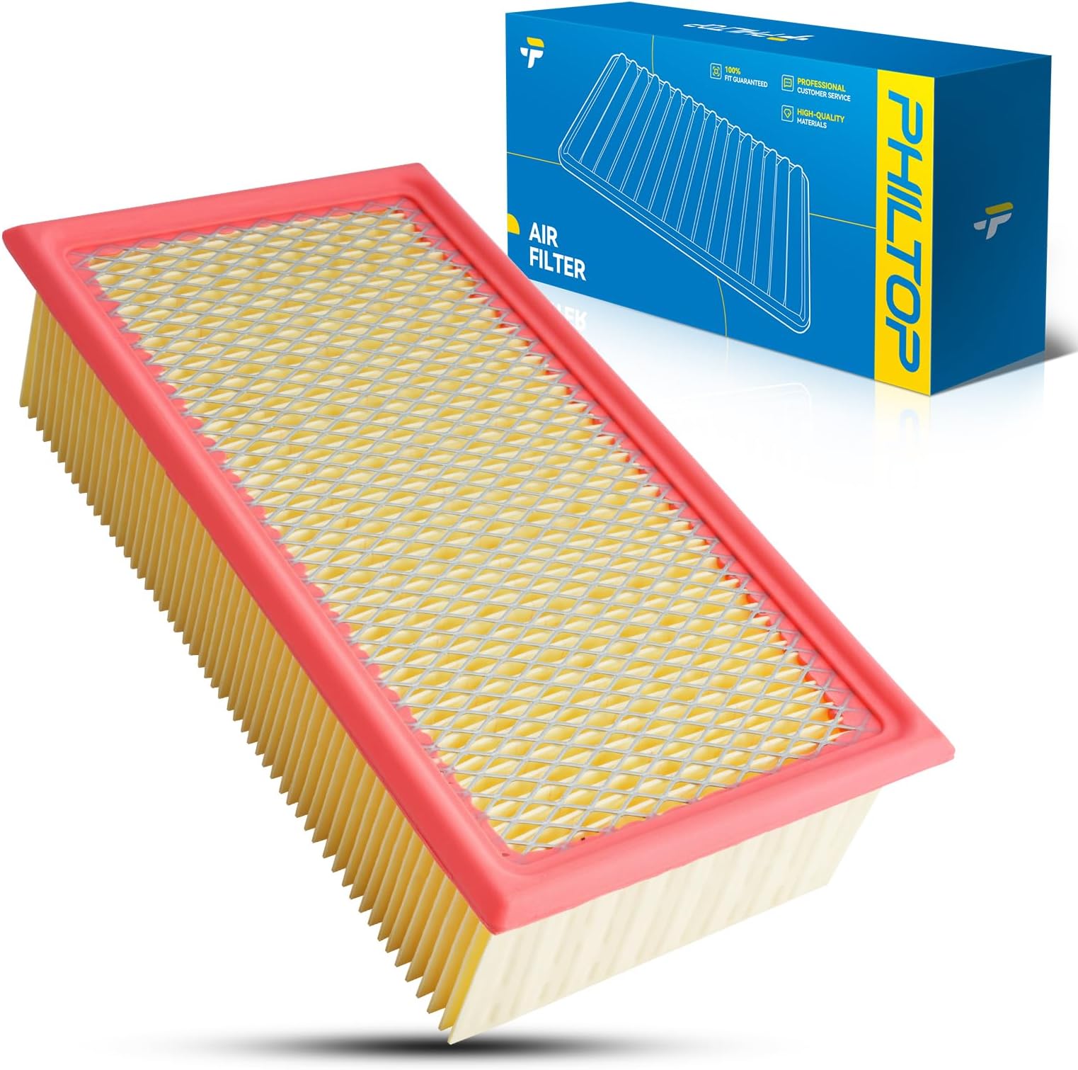 A-Premium 2Pcs Engine Air Filter Compatible With Ford F-250 4 thumbnail image