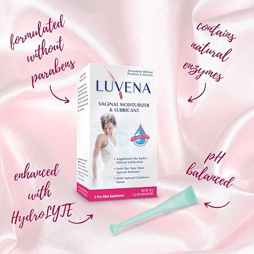 Miniatura 2 de Luvena Hidratante - Hidratante íntimo y alivio de la sequedad para mujeres - Hidratante femenino alivia los síntomas de la sequedad - Soporte para