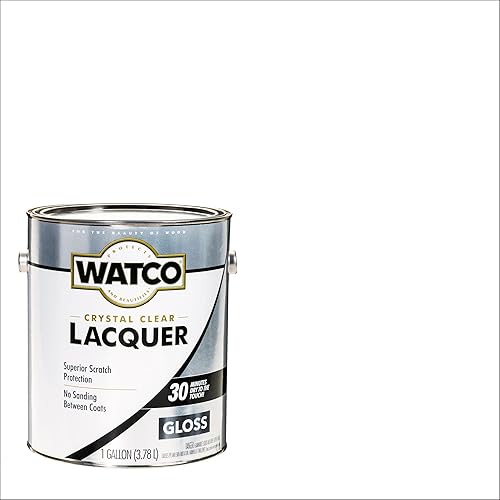 Vista 21 de Rust-Oleum Watco Barniz de 1 cuarto de galón., 63041 Brillo Transparente