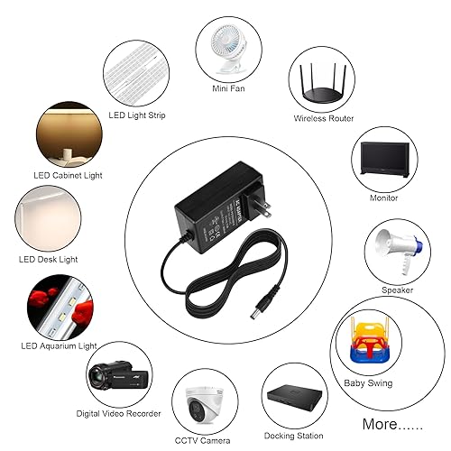 Vista 20 de Controlador LED de 12 V, 100 vatios, impermeable, fuente de alimentación, transformador, adaptador ultrafino, CA 100-264 V a 12 V CC 8.3 A, salida
