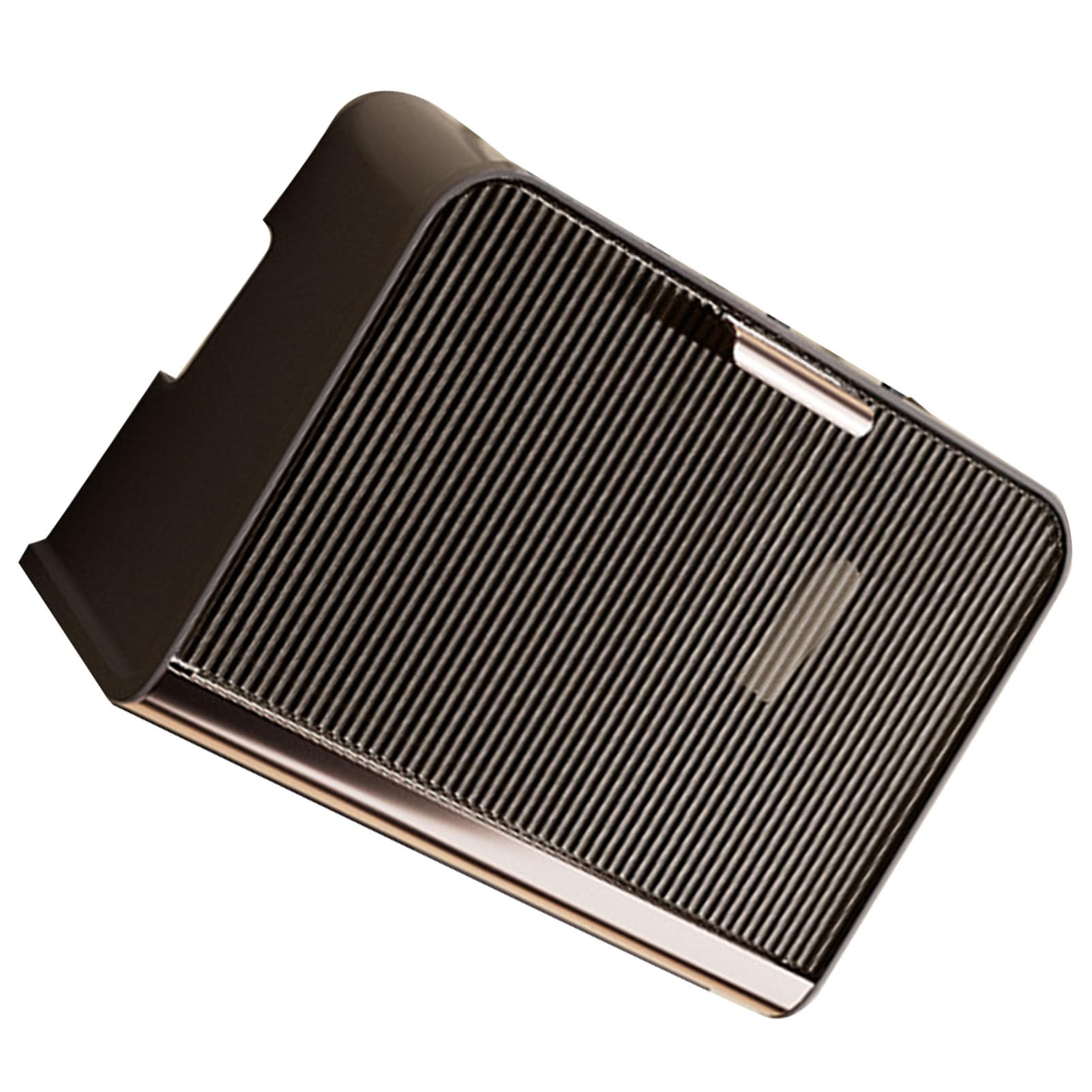 Mumusuki WiFi-Router-Aufbewahrungsbox, Wandbehang Router Verstecken Regal, Set-Top-Box und Kabel Organizer Box für Wand Dekorative, Kaffeefarbe (30x12x22cm)