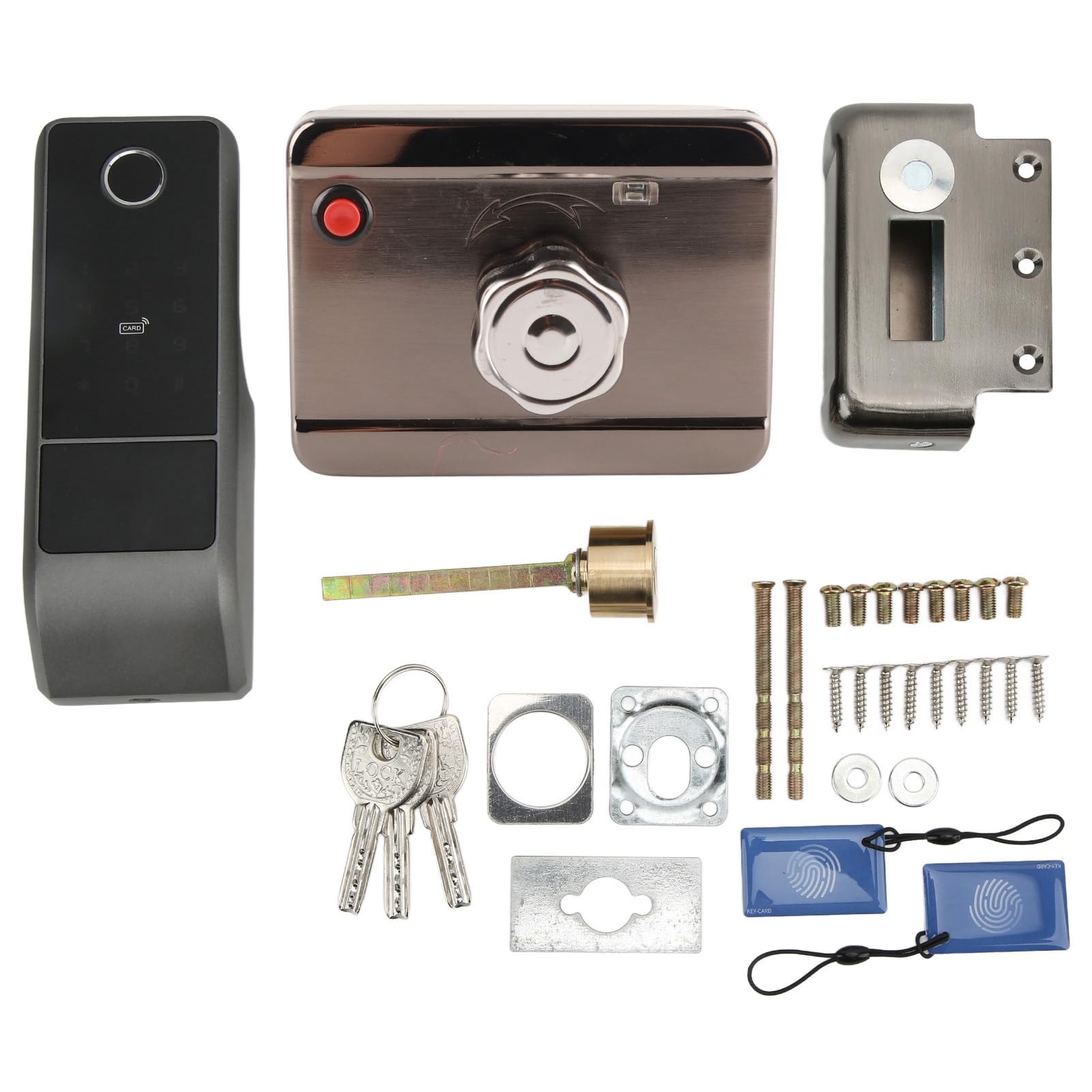 Serrure connectée TTlock en aluminium pour porte d entree de maison et appartement