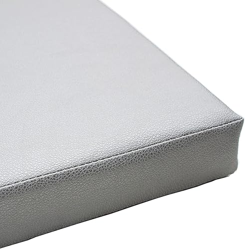 Miniatura 2 de Cojín de tamaño personalizado, cojines para banco de muebles de patio interiores y exteriores, cojín de asiento de espuma viscoelástica, funda de