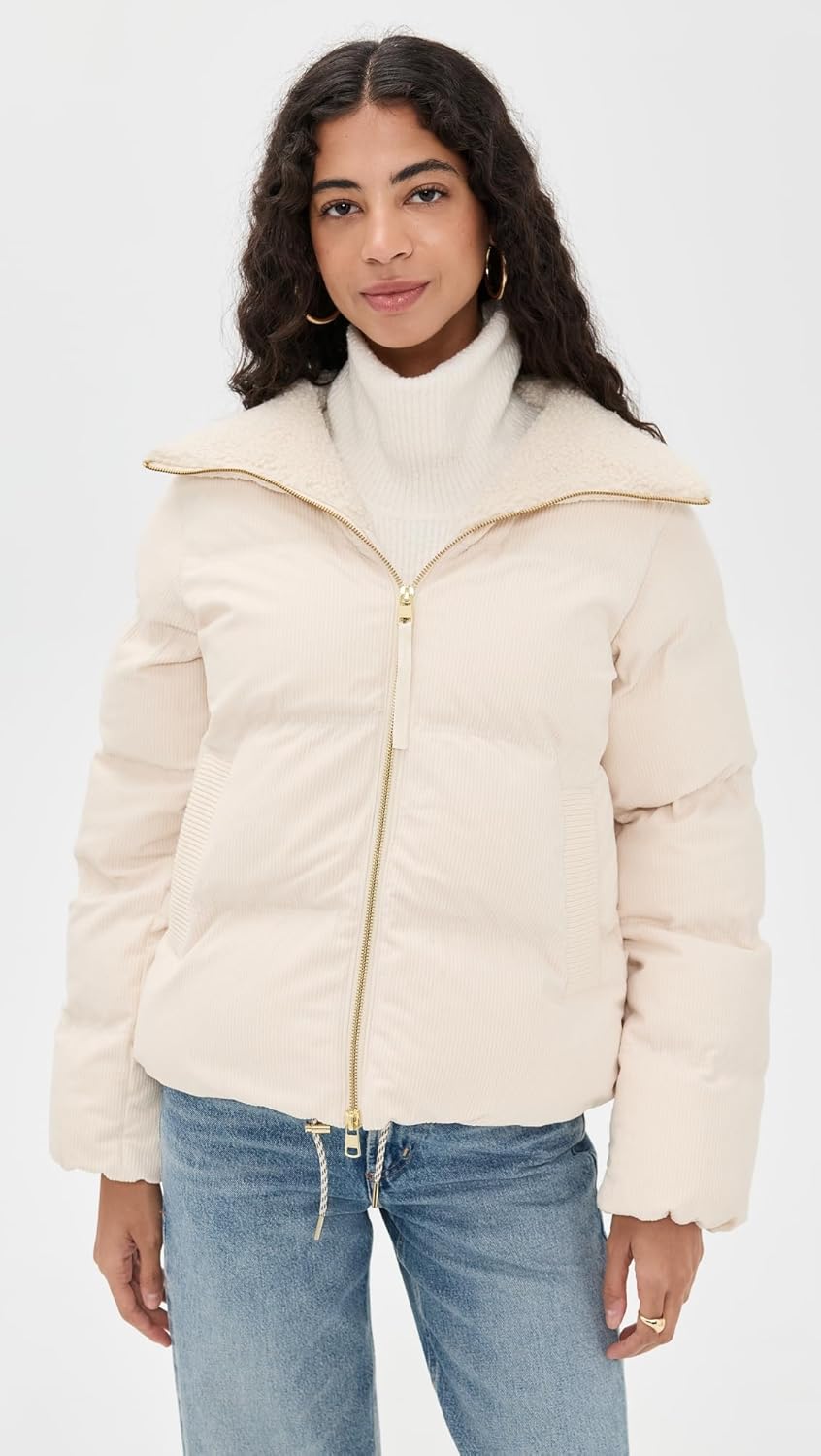 Varley Women's brackley cord puffer jacket - Image 2
