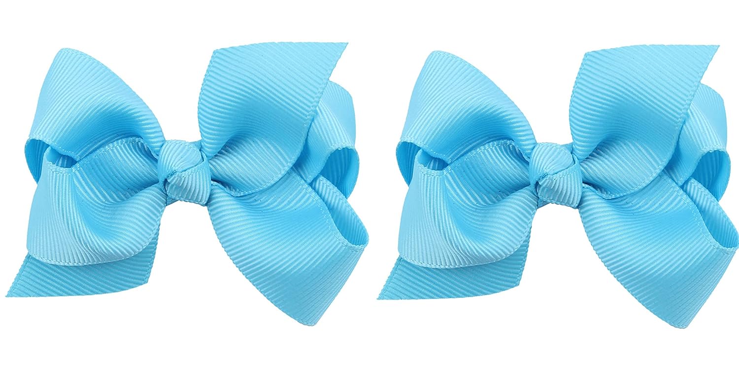 ZOONAI 3 Inch Baby Girl Hair Bows Boutique Hair Clip Teens