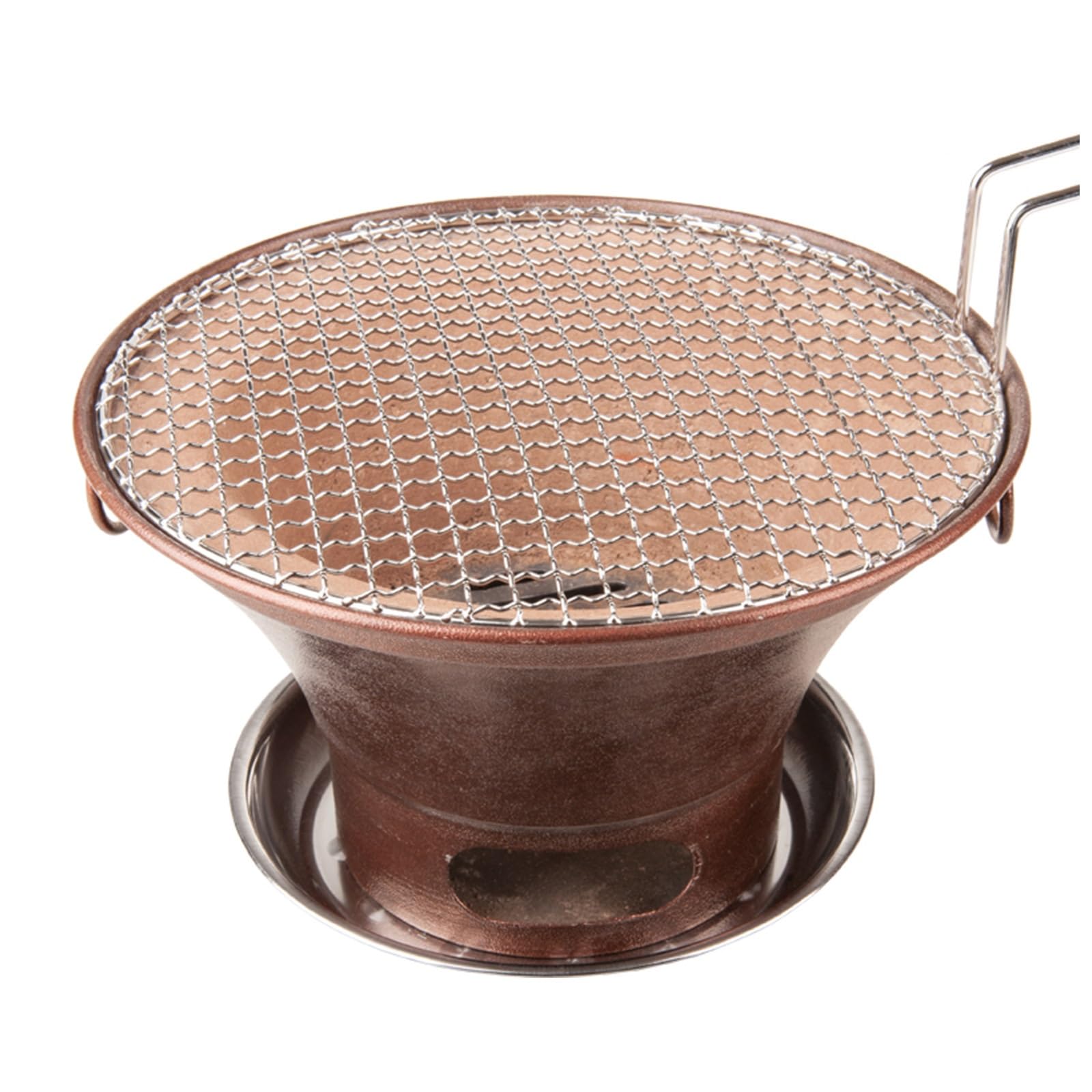 VAYEODEYU Charcoal Grill Pottery Barbecue Stove Hibachi Grill Outdoor Cooking Picnic Multiple Sizes