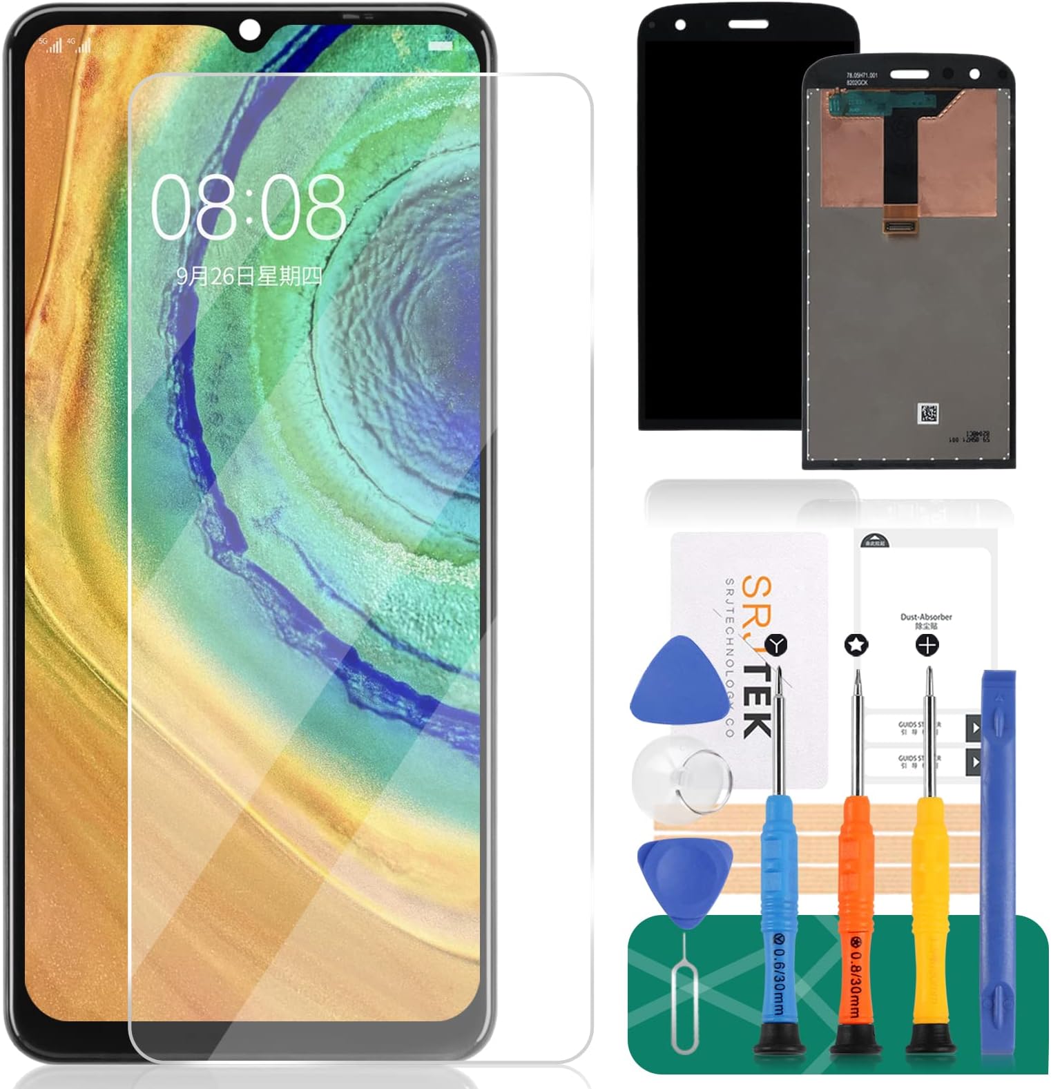 for CAT S61 5.2" Screen Replacement for CAT S61 LCD Display Touch Screen Digitizer Replacment Assembly Repari Parts