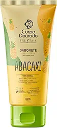 Corpo Dourado Sabonete Esfoliante | Esfoliação Suave e Ação Calmante | Abacaxi 180ml