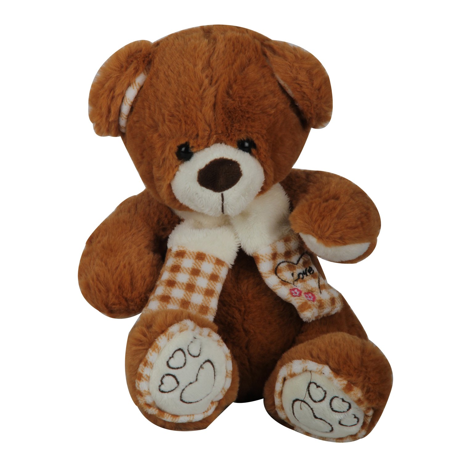 EduToys Soft Teddy Bear with Muffler Cute Brithday Gift Soft Toy