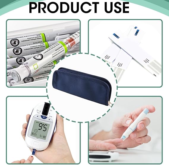 Insulin Cooler Travel Case, Small Portable Diabetic Insulated Bag