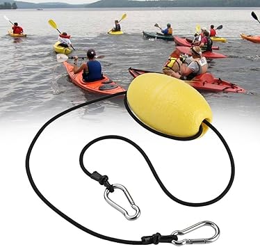 Amazon フロートカヤック カヌー 浮標 浮き 牽引ライン0 74m ロープ コード スリング 弾性 船 ボート アクセサリー Yundxi スポーツ アウトドア