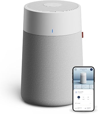 BLUEAIR Purificador de aire 43 m², inteligente y silencioso, HEPASilent, ideal para hogar, dormitorio, niños, polvo, alérgenos, humo, moho, pelo de mascotas – Blue Pure 511i Max