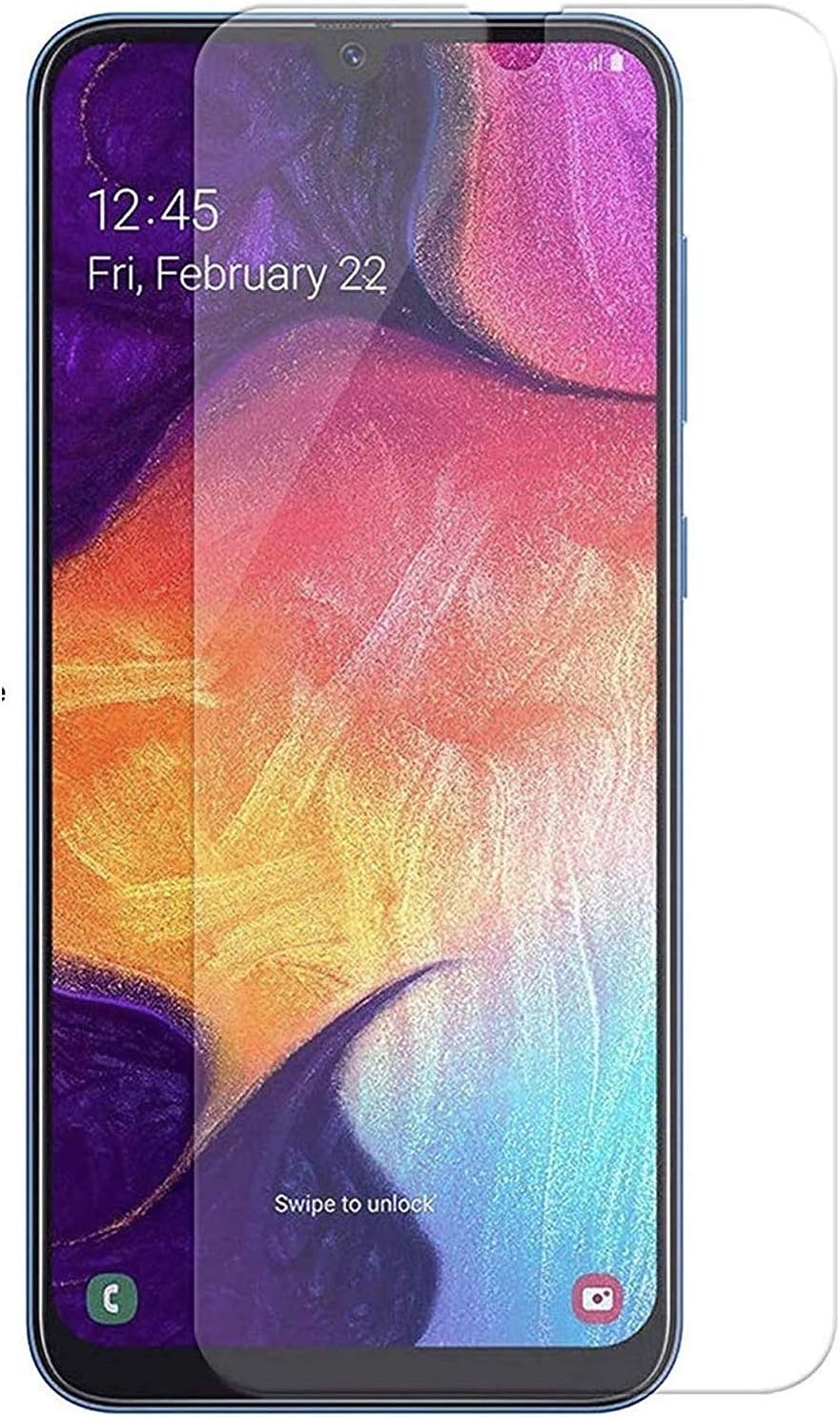 Rexez Tempered Glass Screen Protector For Samsung Galaxy A50 With Installation Kit (Pack of 1)