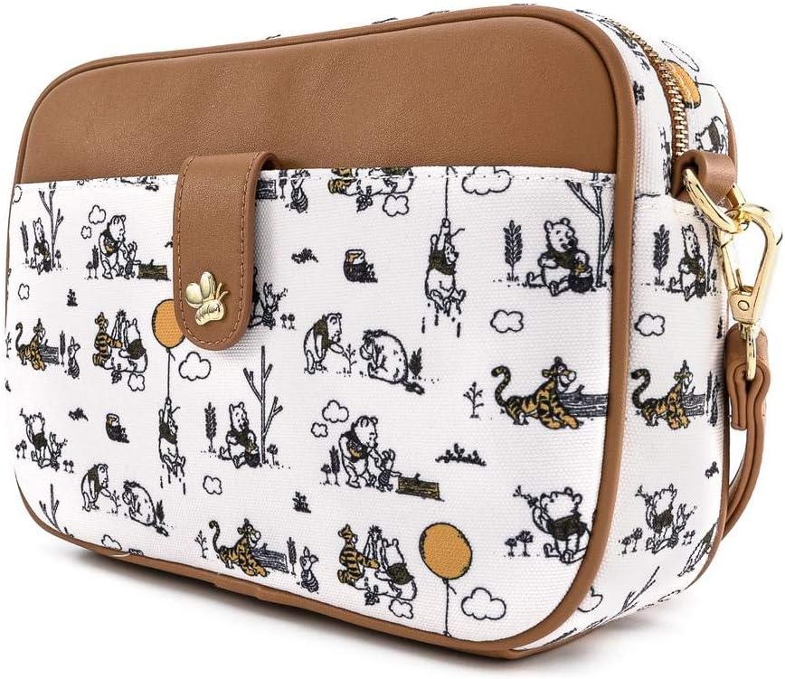 Loungefly Disney Winnie The Pooh Line Drawing Crossbody Bag Purse - Image 2
