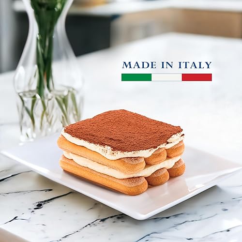 Miniatura 3 de Maestro Massimo Savoiardi Ladyfingers - 7.05 oz (200 gr) - Galletas clásicas italianas de mariquita para tiramisú, postre y panadería, paquete de 1