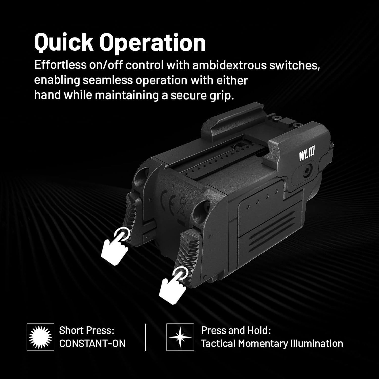 AIMWIN Open Reflex Sight 2 MOA Dot 32 MOA Circle Multi-Reticle Optic Bundled with Tactical Weapon Light 900 Lumens Pistol Flashlight Rechargeable LED Torch