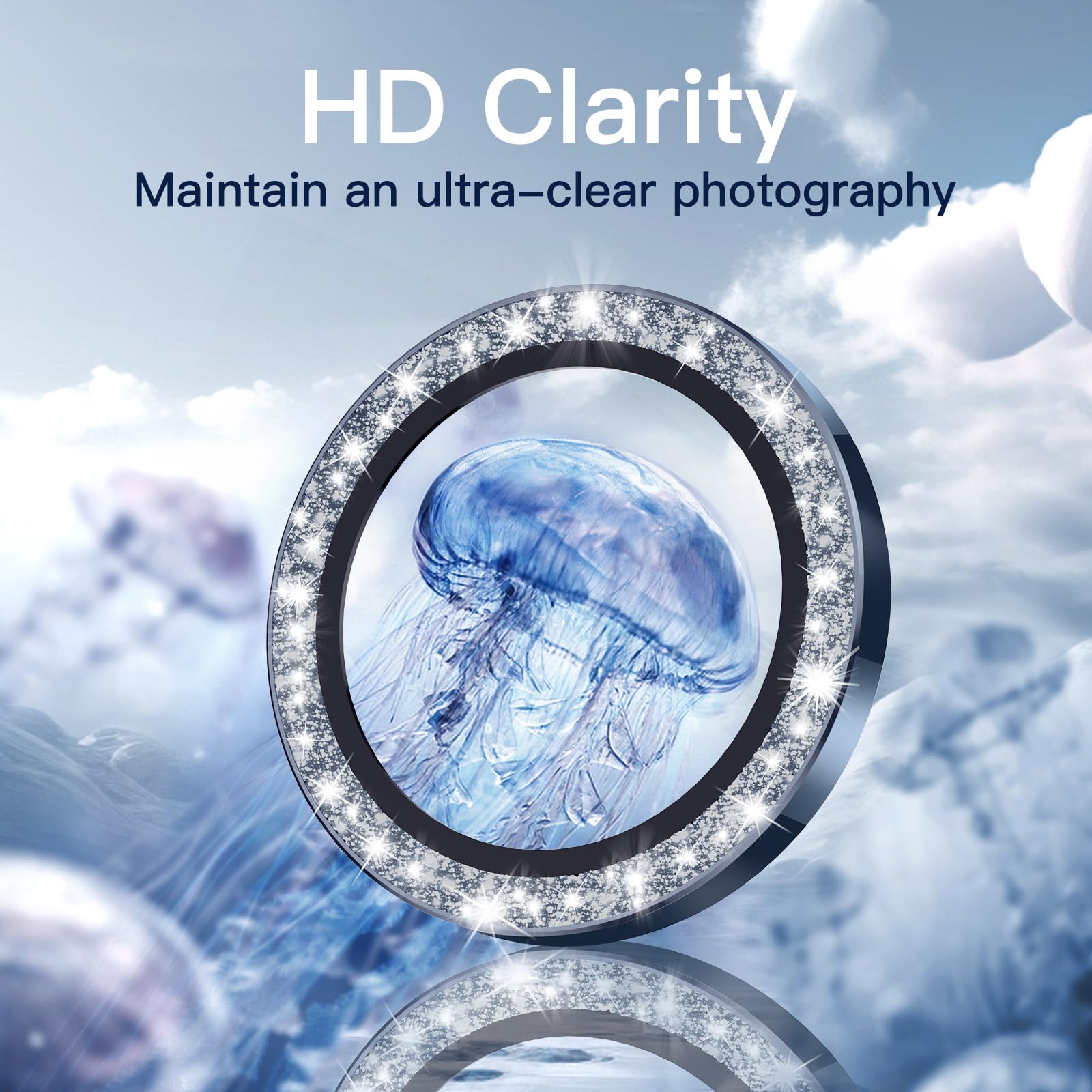 Pellicola Vetro Temperato Per Fotocamera IPhone 15 Pro/Pro Max - 9H, Titanio Naturale, JETech - Foto 9