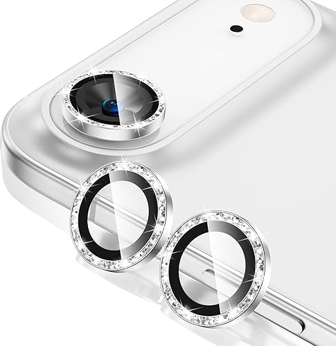 Miniatura 47 de Tensea Protector de lente de cámara para iPhone 17, cubierta de cámara de vidrio templado 9H protector de pantalla, transparente HD, anillo