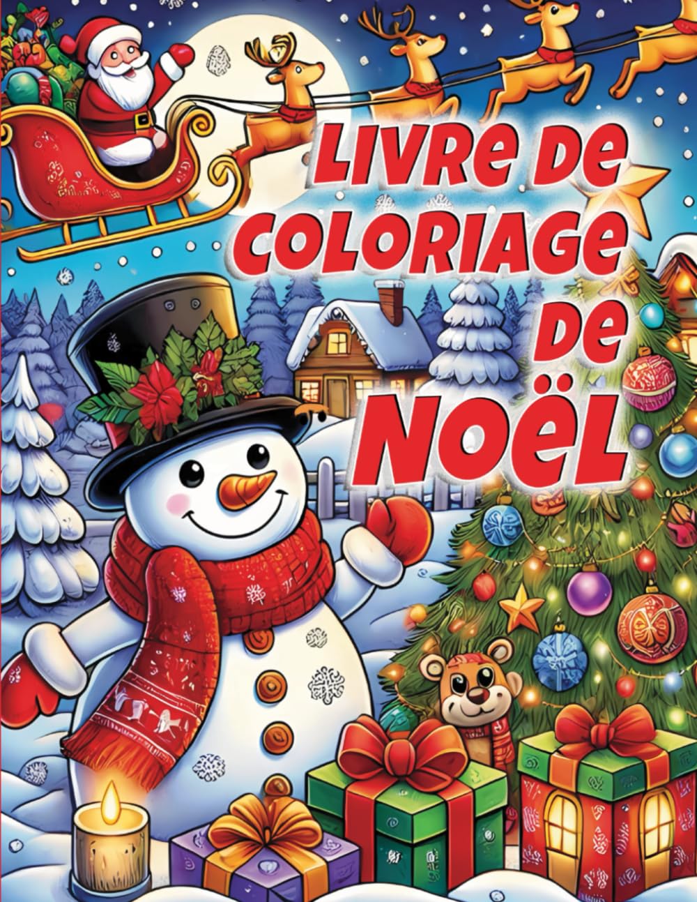 Livre de coloriage de Noël