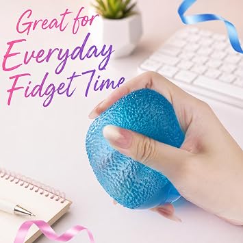 Gumdrop Squishy Stress Balls, 4 Pack Squeeze Toys