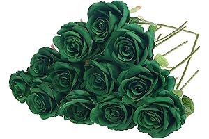 Emerald Green Artificial Roses: A Touch of Elegance for Your Special Occasions