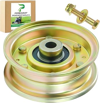 756-04224 Idler Pulley for Cub Cadet LT1050 LT1042 LT1045 Tractors | Replaces 75604224 MTD 756-0981A 756-0981B Idler Pulley Toro 112-3687 62-4540 for Cub Cadet LTX1045 LT1046 LTX1046 LT2000