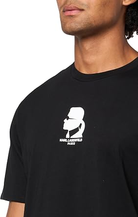 Karl Lagerfeld Men's Pullover Short Sleeve Character T-Shirt