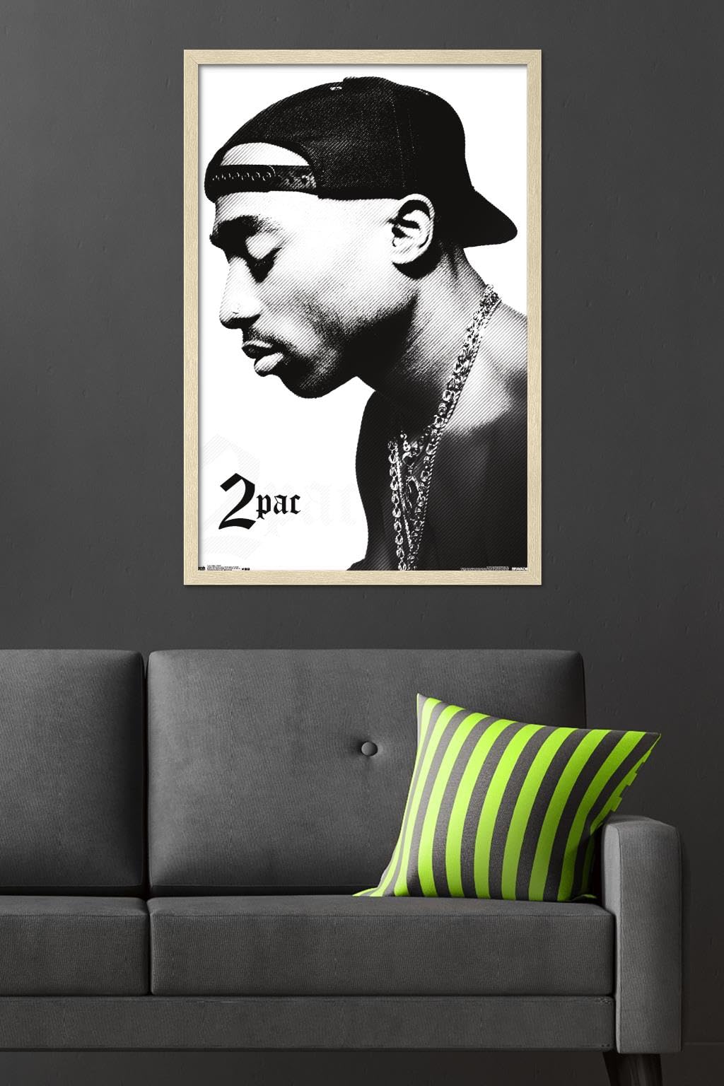 Tupac - Profile Wall Poster, 34L