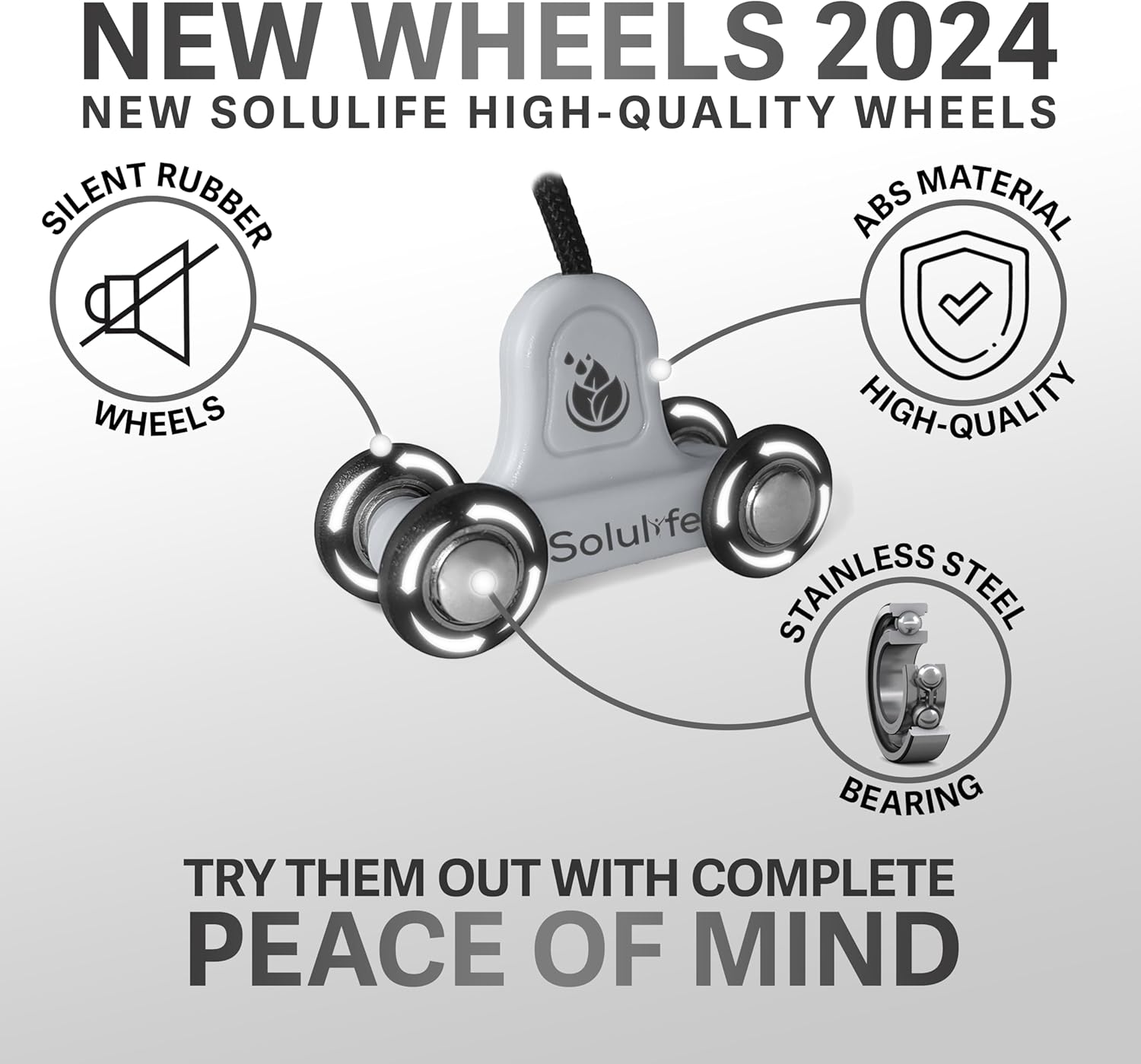 Experience Fitness Excellence with Our Infinity Hoop Plus Size – Weighted Hula Hoop for Weight Loss – Hula Hoop Exercise Ring with ABS and Quality Wheels – for All The Sizes and Levels