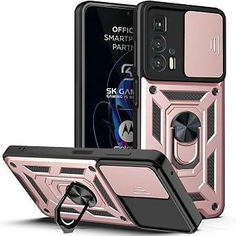 for Motorola Edge 20 Pro Case Compatible with Motorola Edge 20 Pro Phone Case Cover GK-LO Pink