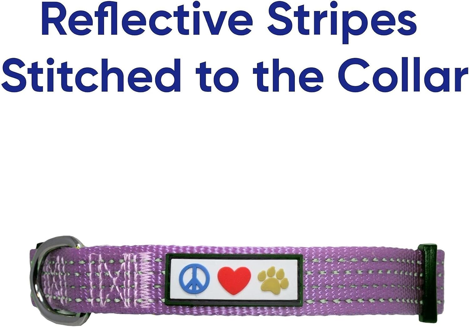 Pawtitas Value Bundle Set | Extra Small Reflective Dog Harness + Extra Small Reflective Dog Collar + Extra Small Reflective Dog Leash – Orchid Set