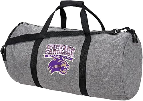 Miniatura 50 de Collegiate Primary Logo Collection Bolsa de lona ligera para deportes y gimnasio plegable para viajes, Bob Jones Bruins