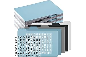 Tabbed Index Cards 4x6 - Amplify Organization for Seamless Productivity