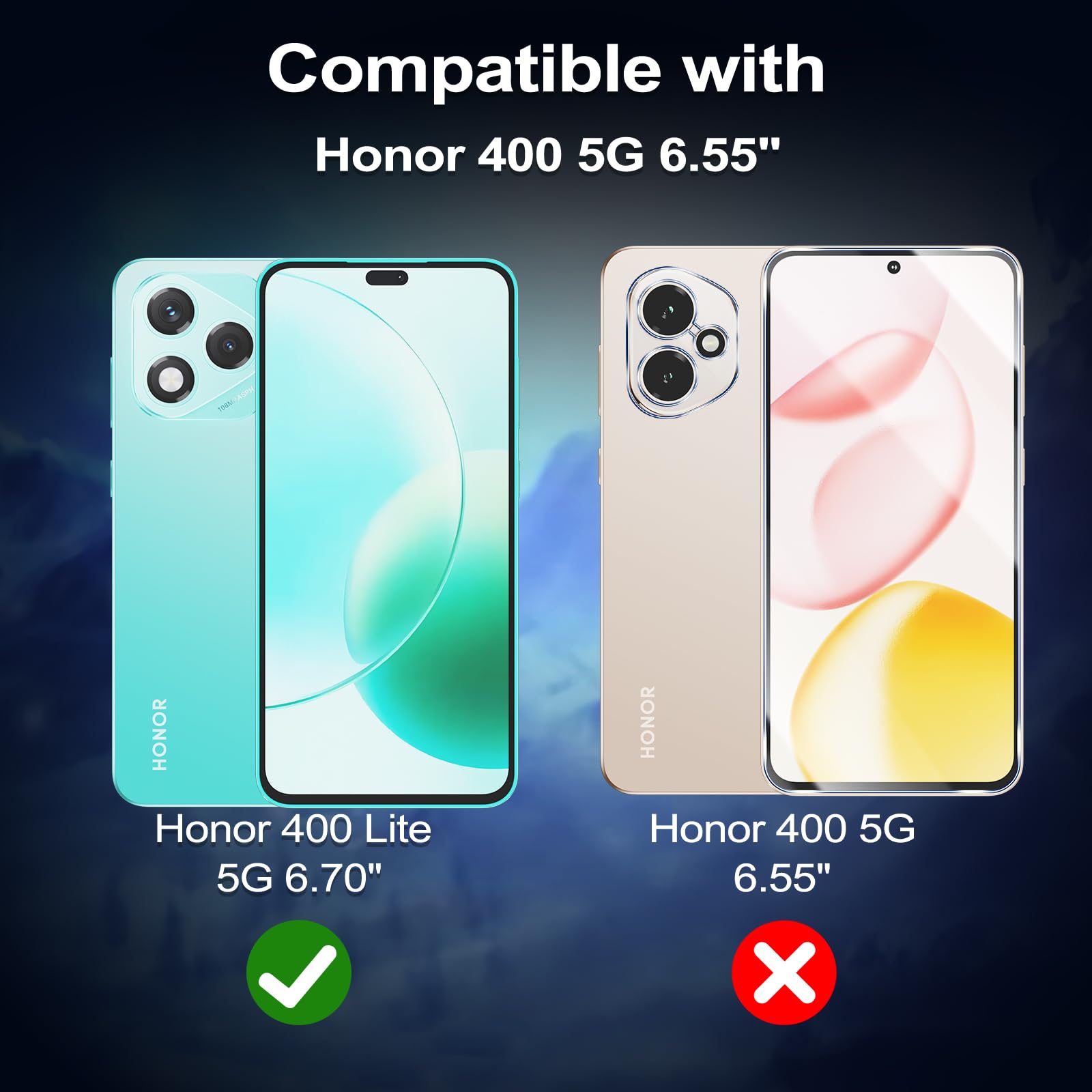 zZjoOoj Pellicola Fotocamera per Honor 400 Pro 5G, 2 Pezzi Anti Graffio Camera Vetro Temperato Protezione Lente Pellicola, Durezza 9H, Senza Bolle- Nero + Colorato zZjoOoj Pellicola Fotocamera per Honor 400 Pro 5G, 2 Pezzi Anti Graffio Camera Vetro Temperato Protezione Lente Pellicola, Durezza 9H, Senza Bolle- Nero + Colorato