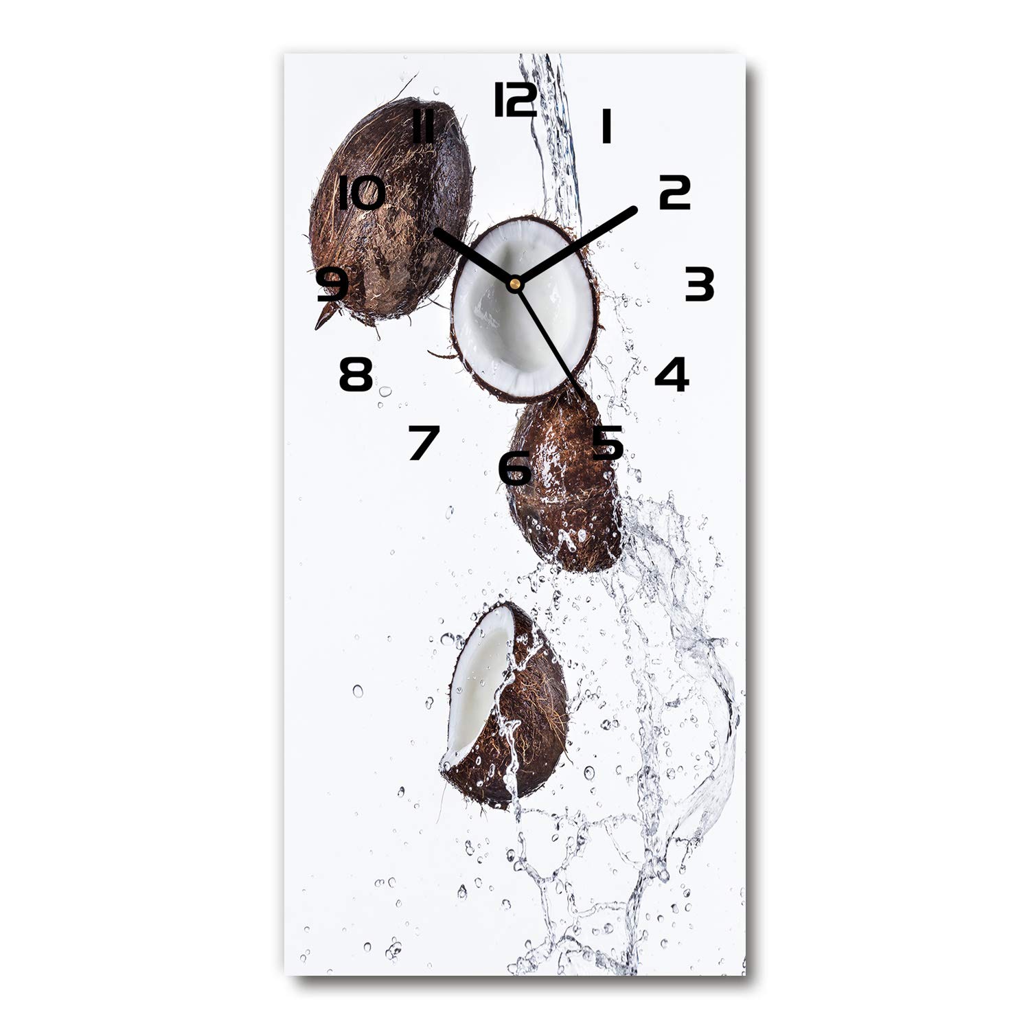 Horloge en verre Tulup silencieuse : dites adieu au tic-tac dans votre salon
