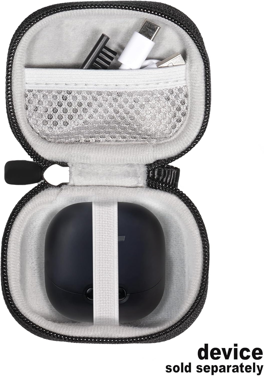 getgear case for soundcore by Anker Liberty 4 NC Wireless Earbuds (Black) - Image 3