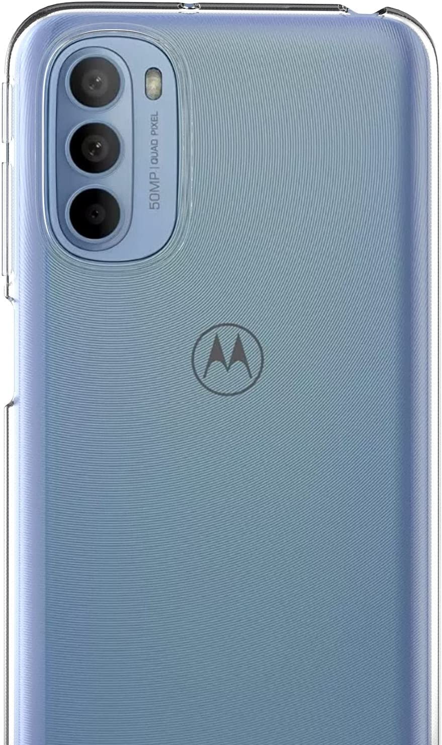 MaiJin Custodia Trasparente Per Motorola Moto G71 5G: TPU Morbido Antiscivolo, Ultra Sottile, Cristallo Di Rocca - 6