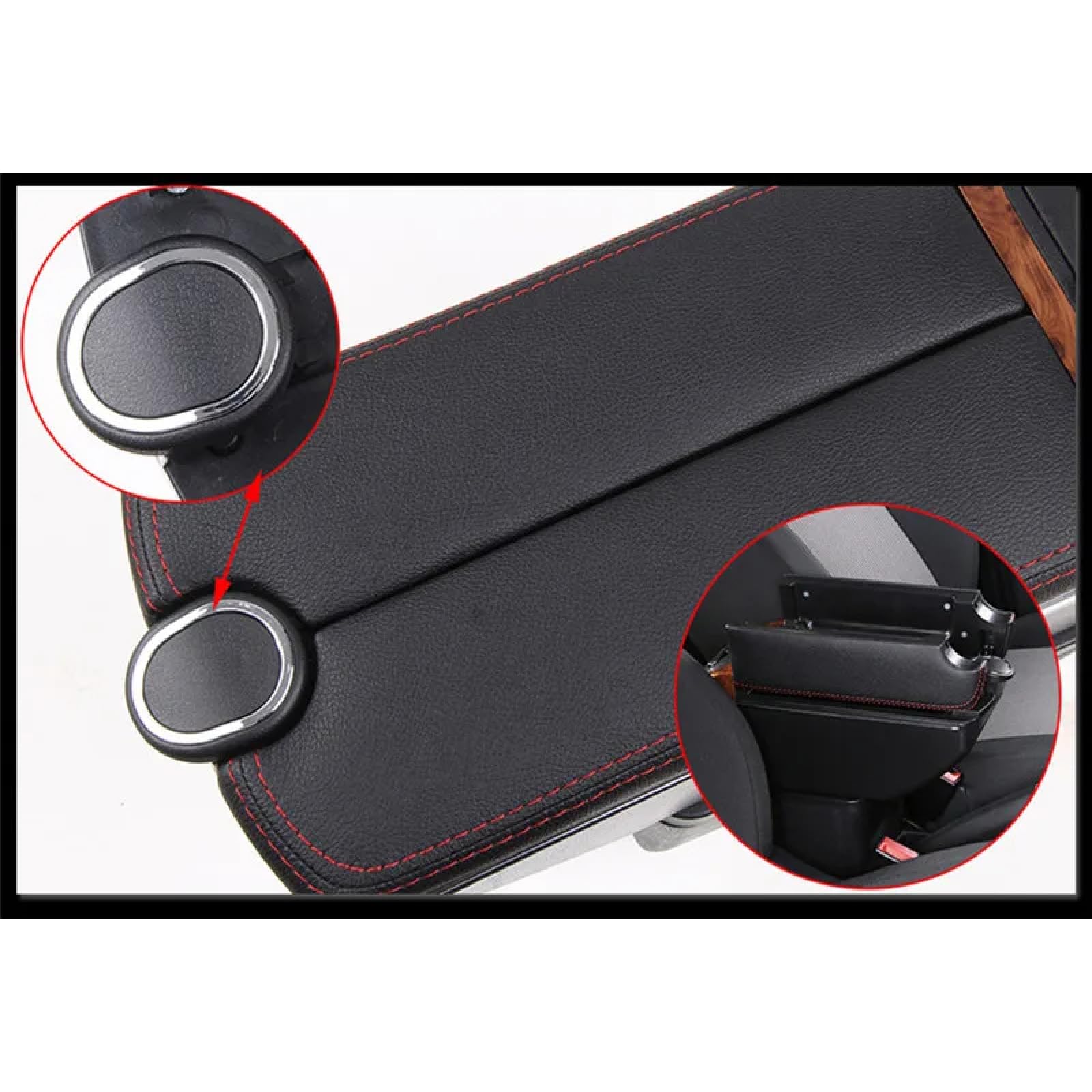 Bracciolo Auto Per Suzuki Swift 2005, Con Vano Portaoggetti, Regolabile E Imbottito – Comfort Guidando
