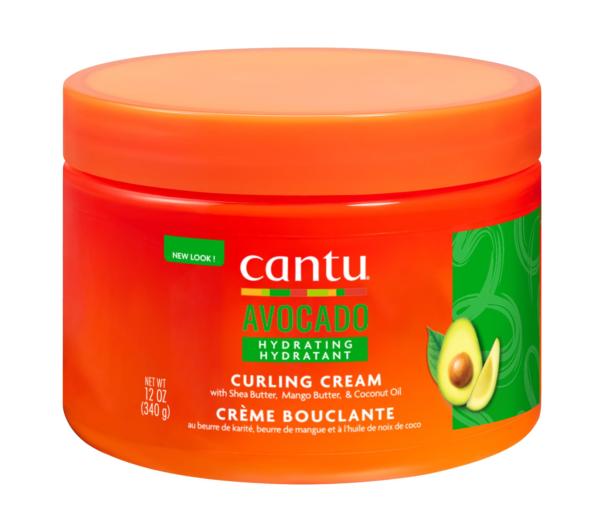 Cantu Crème Coiffante à l'Avocat, 340 g (l'Emballage Peut Varier)