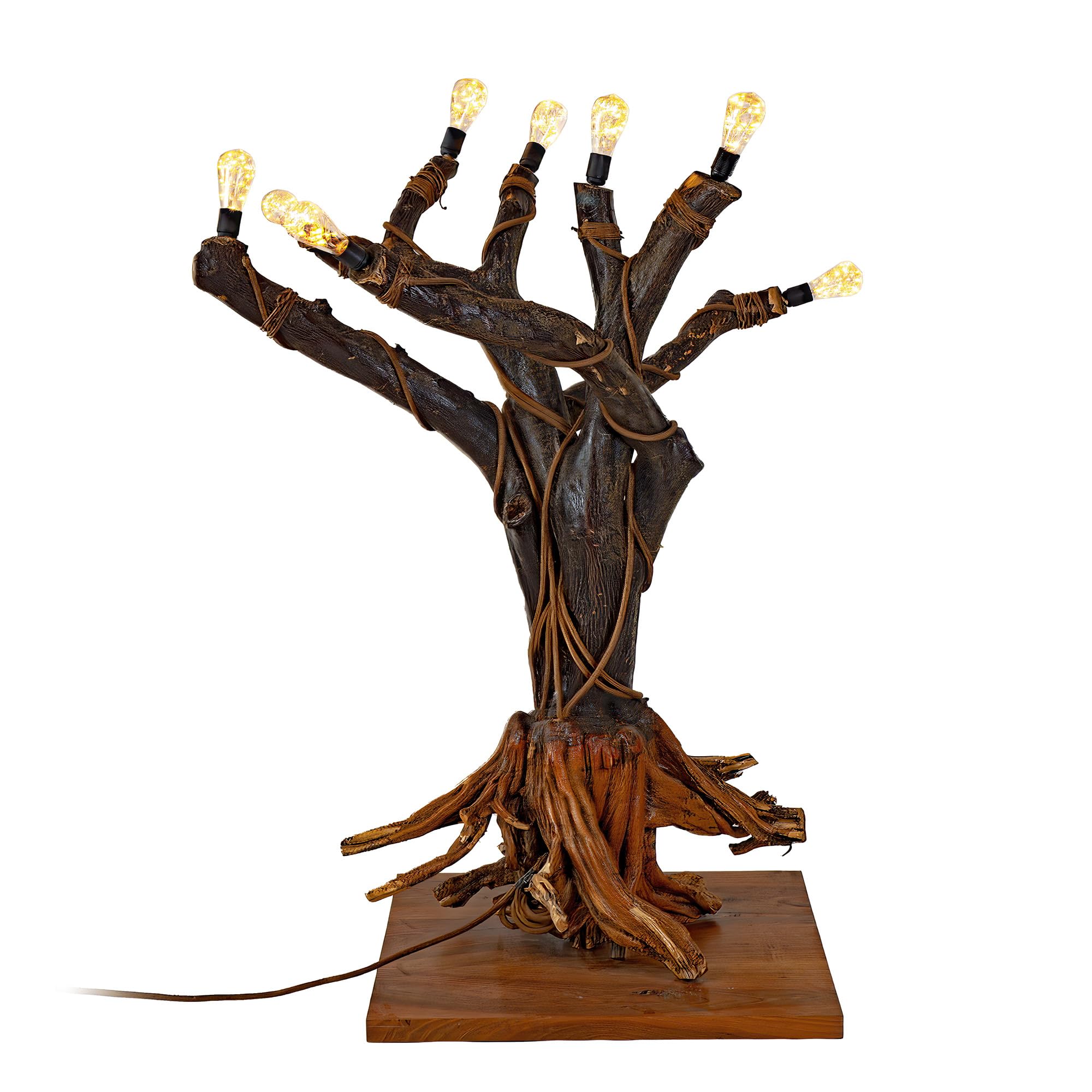 Amazon.com: Angora Ash Tree Light - Mid Century Modern Style | 100% Ash ...