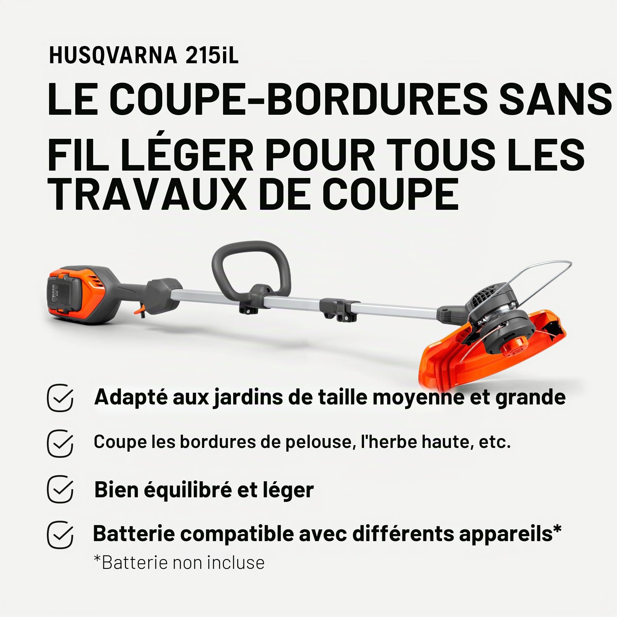 Husqvarna Kit d'Outils sur Batterie